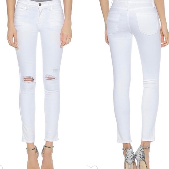 Frame Denim Denim - Frame Le High Skinny Crop Jeans